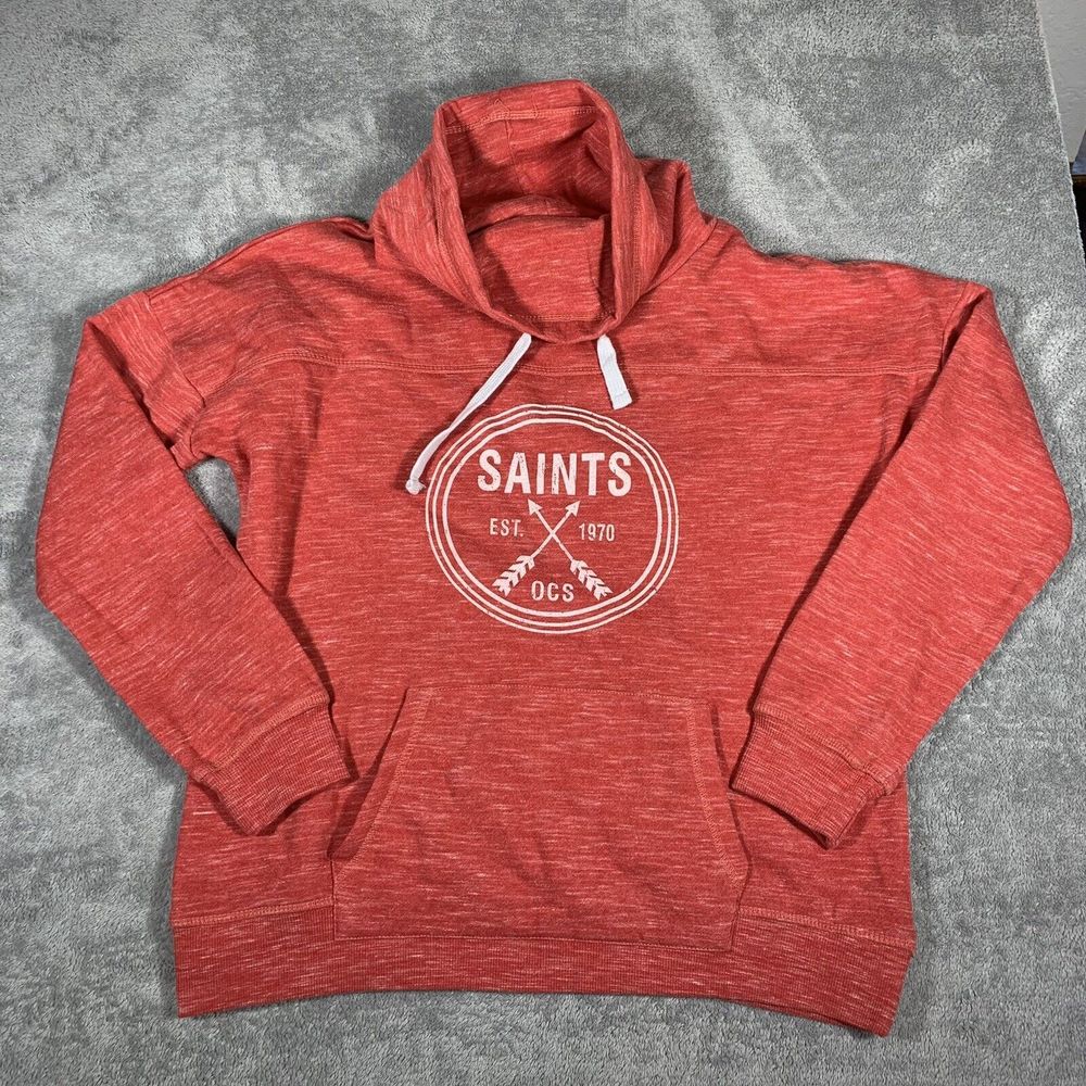 J. America Saints Red And White Sweatshirt Size Large Men’s